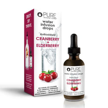 Load image into Gallery viewer, Cranberry + Elderberry Infusion Drops (2oz)